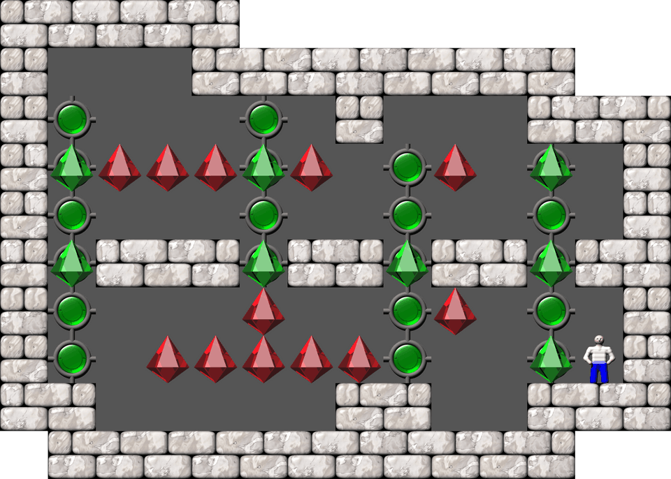 Sokoban Spiros 07 level 197